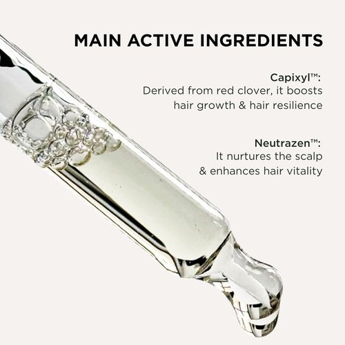Lazartigue Stronger & Growth Hair Serum - Volumizing Treatment for Thinning Hair, Vegan, 1.7 Fl Oz