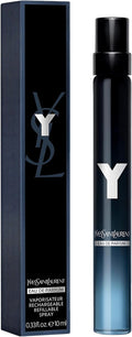 Yves Saint Laurent Y Eau de Parfum Travel Spray - 0.33 oz Refillable Men's Fragrance