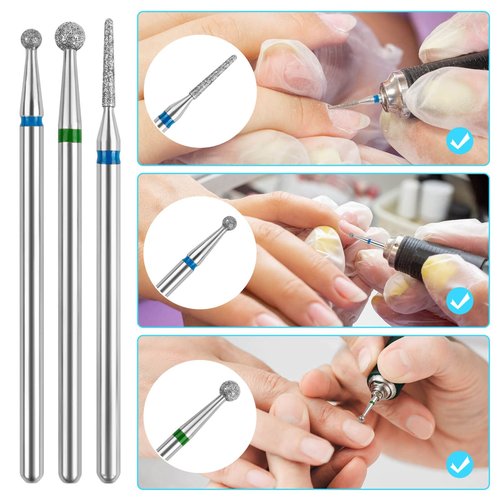 Sanding Bands for Nail Drill Sanding Bands Nail Drill Bits 210 Pcs Sanding Bands 3pcs Cuticle Drill Bits for Nails with 3/32" Mandrel Bit Boxed for Electric Nail Drill Nail Prep Tool