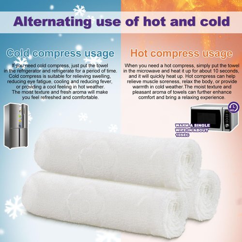 Moist Cotton Towel Bulk Moist Towelettes Individually Wrapped,White Towel Services,Refreshment Pre Moistened Towels for Dentist Travel Sport Party Hotel 100,Lavender