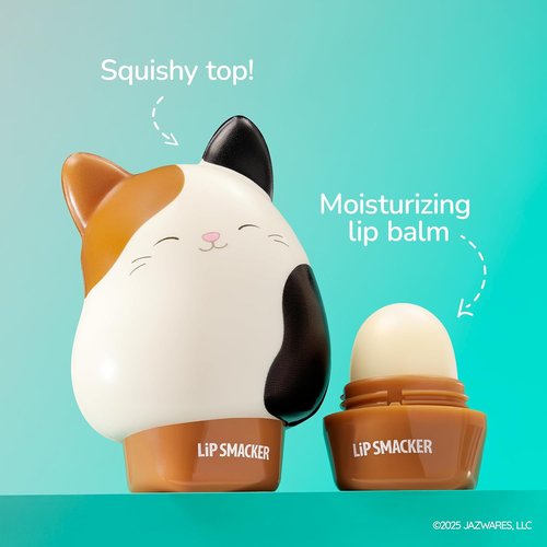 Lip Smacker Squishmallows Lip Balm - Moisturizing & Hydrating Fun Collectible | Cam