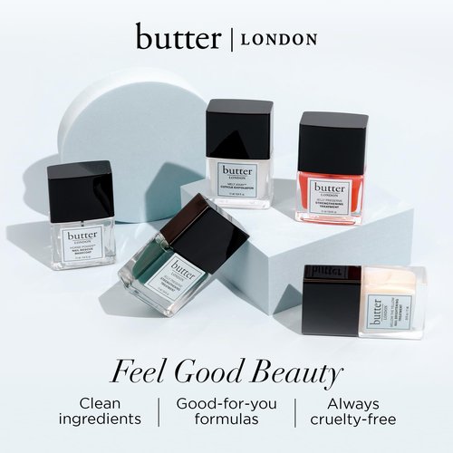 butter London Quick Slip Cuticle Oil for Nails - Revitalizing Cuticle Oil Treatment Softens, Hydrates & Strengthens with Biotin, Horsetail Extract, Vitamin B & Calcium - Fast-Drying Nail Care
