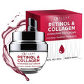 Clear Beauty Retinol & Collagen Face Moisturizer - Dermatologist Tested, Anti Aging Korean Skin Care - Firming Day Cream, Smooths Lines, Hydrates & Minimizes Pores - Vegan, Clean Beauty - 1.69 Fl Oz