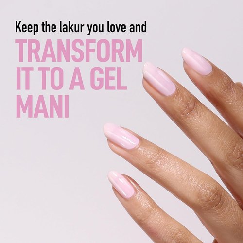 LONDONTOWN GelShift Top Coat - Transformative UV Gel for High Gloss, Long-Lasting Nail Care