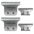 Wahl 5 Star Detailer Li Trimmer Replacement Blades - Adjustable Zero-Gap Stainless Steel, Silver | 2 Pack