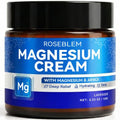Roseblem Magnesium Cream with Arnica & Lavender – Muscle Relief, Relaxation & Sleep Support, Gentle Moisturizing Cream with Shea Butter & Jojoba Oil for Sensitive Skin, Natural Daily Use, 3.53oz