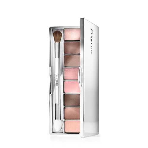 Clinique All About Shadow Eye Shadow Palette - 8 Silky Buildable Shades | Safe for Sensitive Eyes