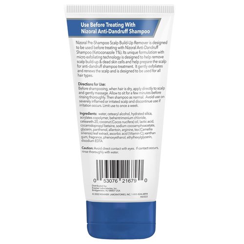 Nizoral Pre-Shampoo Scalp Build-Up Remover - Exfoliates & Prepares for Anti-Dandruff Treatment | 5 oz