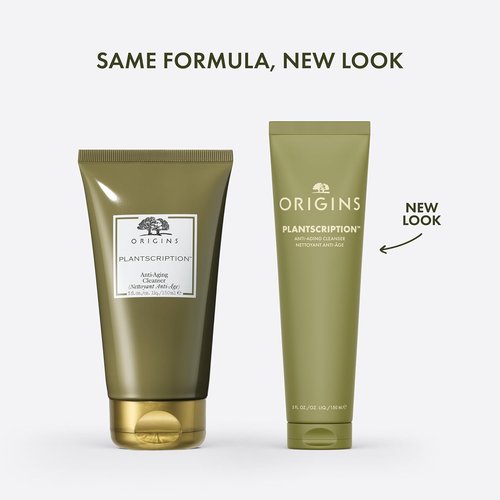 Origins Plantscription Anti-Aging Cleanser - Gentle Face Wash For All Skin Types | With Glycerin & Anogeissus, 5 Fl Oz