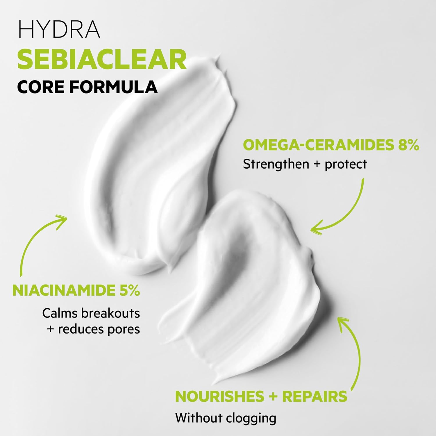 SVR Sebiaclear Moisturizing Face Cream - Soothing Formula with Niacinamide & Hyaluronic Acid for Oily Sensitive Skin | 1.4 oz