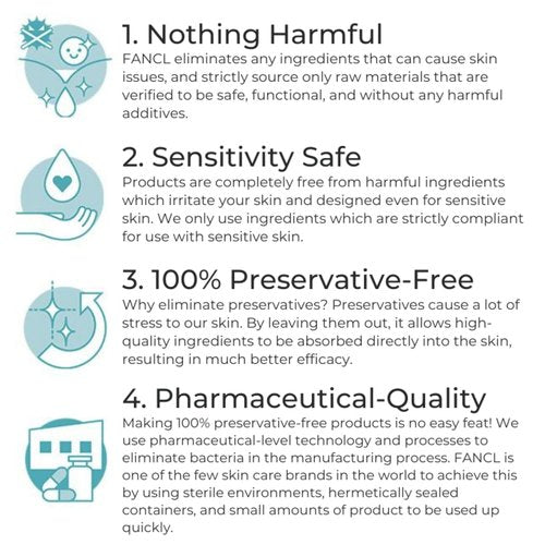 FANCL Mild Cleansing Oil - Japanese Makeup Remover for Sensitive Skin | 100% Preservative Free (1, Blue)