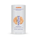 Native Deodorant - Limited Dunkin Donuts Edition | Aluminum-Free, Probiotics & Coconut Oil | Blueberry Cobbler 2.65oz