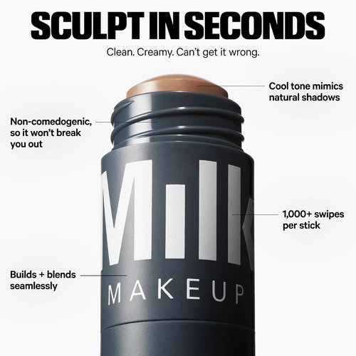 Milk Makeup Sculpt Stick - Cool-Toned Cream Contour for Natural Shadows | Hydrating & Buildable Formula