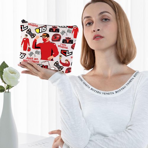 G2TUP Funny Racing Cosmetic Bag Racing Fans Gifts Just An Incident Racer Zipper Pouch Bag Racing Merchandise (Just An Incident) (Just An Incident MG)