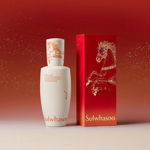 Sulwhasoo First Care Activating Serum - Anti-Aging Formula for Fine Lines & Dryness | 500-Hour Aged Ginseng & Vitamin C | Korean Skincare