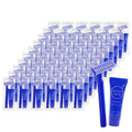 Disposable Razor Shaving Cream Set, Individually Wrapped Manual Twin Blade Shaving Razors in Bulk with Mini Smooth Shaving Cream Toiletries for Hotel Charity Camping Travel Homeless 0.34oz (60 Pack)