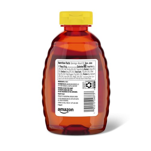 Honey 24 Oz - Premium Natural Sweetener for Healthier Cooking & Baking