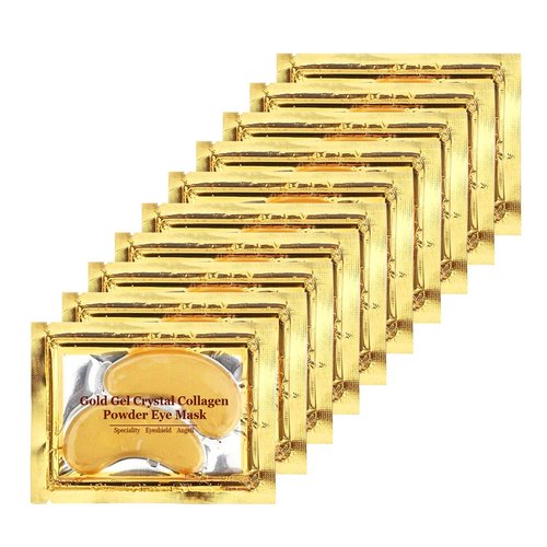 Adofect Under Eye Patches 30 Pairs, 24K Gold Under Eye Mask with Hyaluronic Acid for Dark Circles and Puffy Eyes, Bachelorette Party Accessories, Bridesmaid Gifts, Daily Skin Care