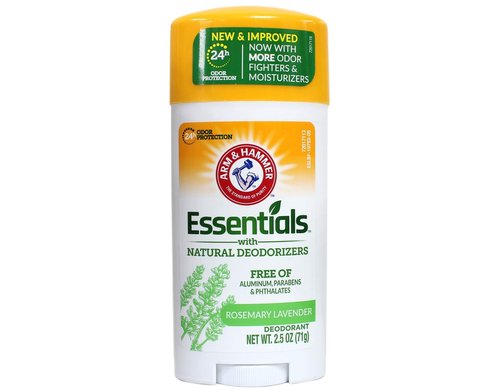 Arm & Hammer Essentials Natural Deodorant, Fresh, 2.5 Oz (Pack of 6)