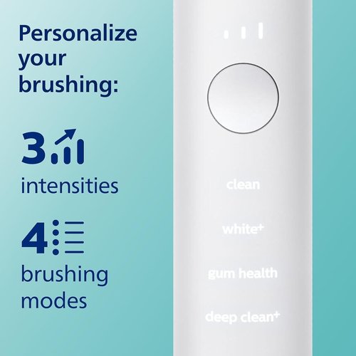 Philips Sonicare DiamondClean Toothbrush - Rechargeable 2-Pack in Pink & White for Superior Oral Care