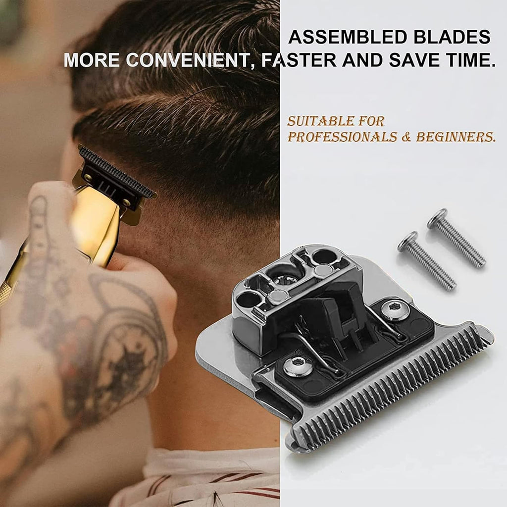 BaByliss PRO FX707Z Replacement Trimmer Blades - DLC 2.0 Compatible with FX787 & FX726 | Black - 1PC