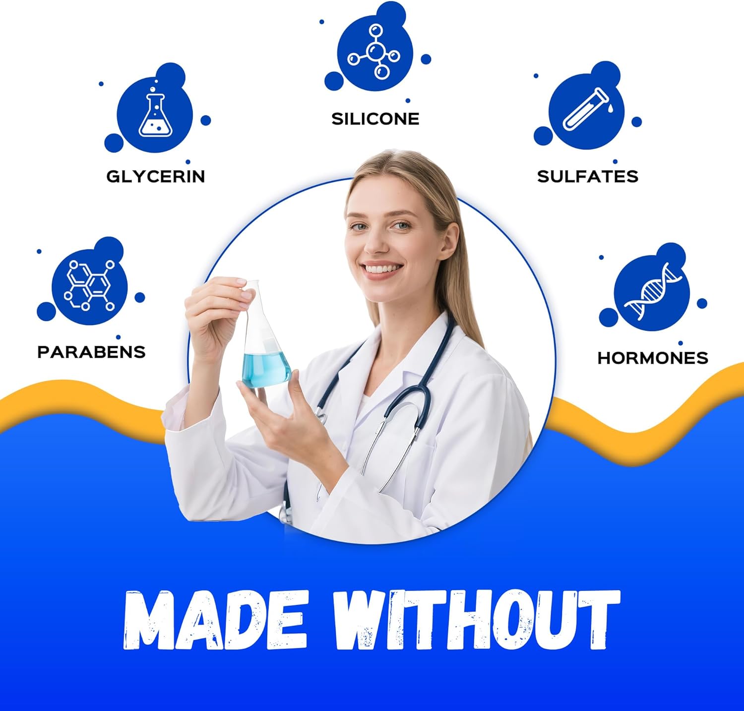 Water-Based Lube by [Brand Name] - 8 Fl Oz Personal Lubricant for Men, Women & Couples | Flavorless & Non-Sticky