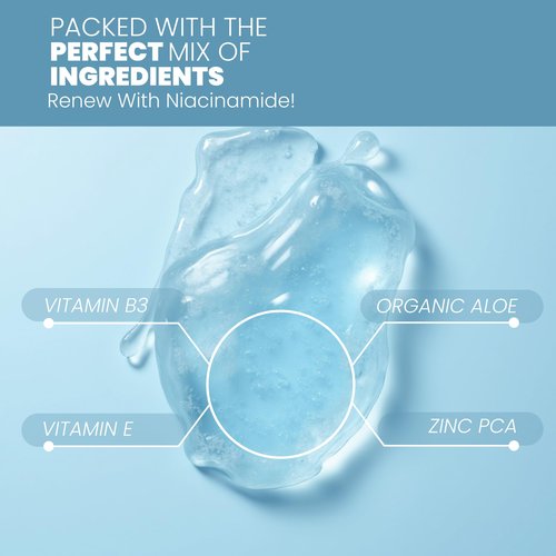 Niacinamide 12% Serum for Face w/Zinc & Hyaluronic Acid – Vitamin B3 & E Pore Minimizer for Dark Spot Corrector, Even Skin Tone, Oil Control, Brightening & Hydrating for Women, 2 Fl Oz