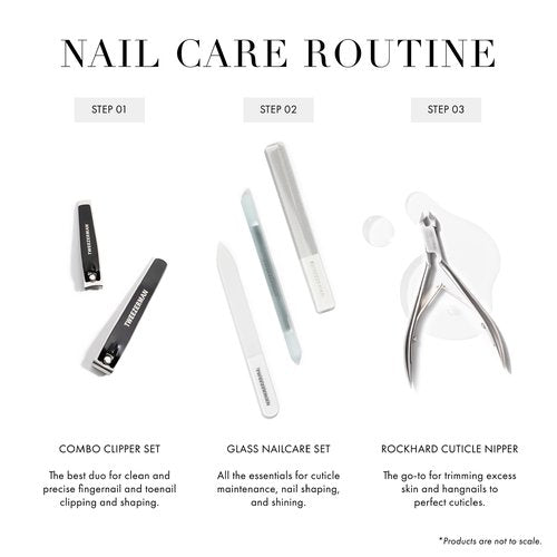 Tweezerman Glass Nailcare Set