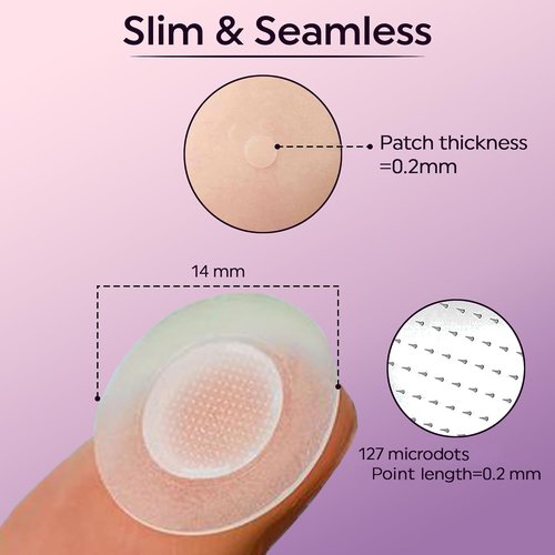 Care Me Microdart Dark Spot Patch - 127 Micropoints for Fading Acne Marks & Dark Spots | 9 Patches