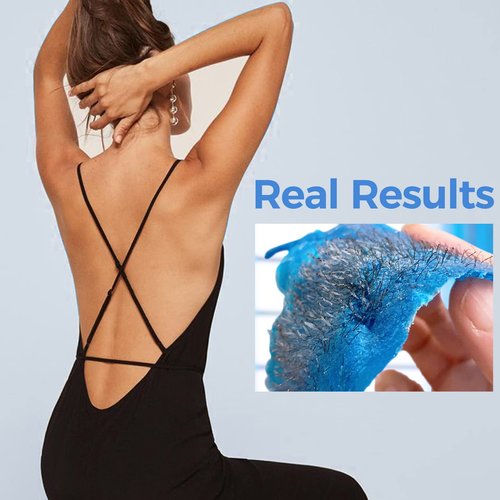 Madors Hard Wax Beads for Hair Removal -1lb/16oz Wax Beans Kit with 10 Wax applicator Sticks for Full Body, Facial, Brazilian Bikin,and legs…