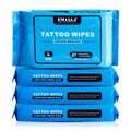 Yuelong Green Soap Tattoo Wipes 80Count L Cleaning TattooCare Wipe for During Tattooing & Aftercare Studio-Grade, Natural Formula Wipes for Tattooing, Microblading & Piercing Care (L-20Count(4 Pack))