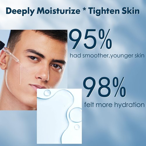 Skin Care for Men Gifts Set,Anti-aging Skin Care Kit for Tigten,Firm & Hydrate Skin,Retinol,Hyaluronic Acid Mens Self Care Facial Kit,Men Birthday Valentines Gifts for Him Boyfriend Dad Husband