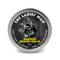 Badass Beard Care Beard Balm - The Ladies Man Scent | All-Natural, 2 Ounce - Soften Hair & Hydrate Skin