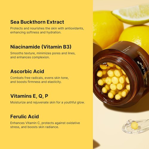 Medicube Flawless Skin - Deep Vitamin C Golden Capsule Moisturizer & 7,500 PPM Exosome Serum