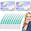 AxiyanX 168PCS Dental Picks for Teeth Cleaning,Disposable Interdental Brushes Between Teeth,Dental Brush Picks for Teeth Health and Cleaning,Dental Floss Picks,Braces Flossers