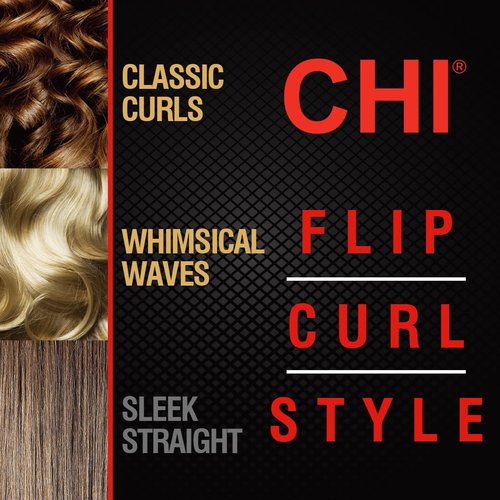 CHI Original Digital Ceramic Hair Straightener - Professional 1″ Flat Iron for Smooth, Frizz-Free Hair | Adjustable Temperature Display