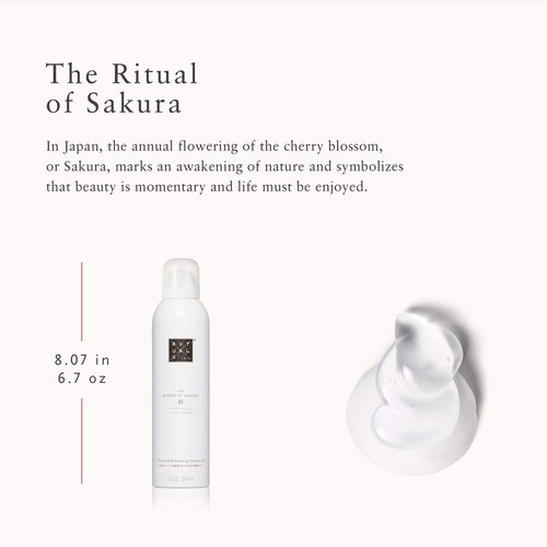 RITUALS The Ritual of Sakura Foaming Shower Gel Cherry Blossom, 6.7 Fl Oz