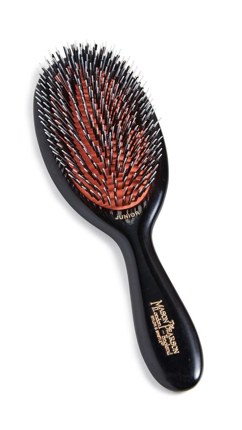 Mason Pearson Junior Brush - Pure Bristle & Nylon Mix for Effortless Styling | BN2