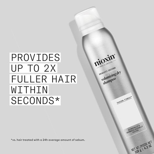 Nioxin Density Defend Volumizing Dry Shampoo for Fine Hair - Boosts Hair Density & Fullness | 4.2 Fl Oz