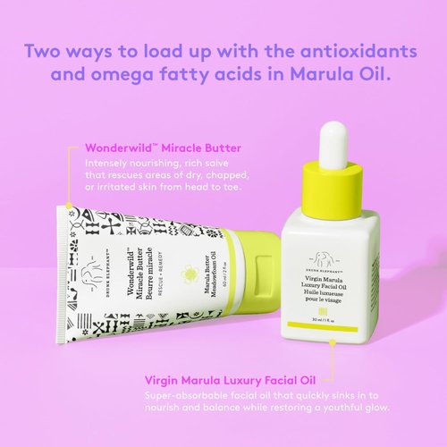 Drunk Elephant Wonderwild Miracle Butter - Ultra-Luxe Skin Salve for Nourished Skin - 3.5 oz