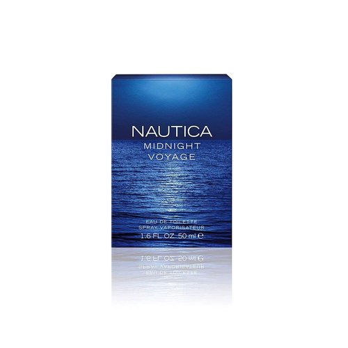 Nautica Midnight Voyage Eau de Toilette for Men - Invigorating Scent | 1.6 Fl Oz