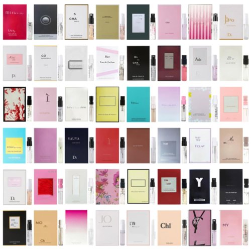 Skiennix Designer Perfume Sampler Set - 12 Popular High-End Fragrance Samples for Women