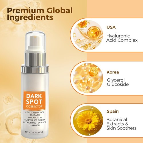 Regine Switzerland Dark Spot Remover - 5% Niacinamide Fade Cream for Sun Spots & Freckles | Anti-Aging Moisturizer for All Skin Types