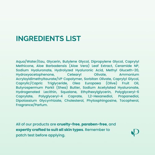 PLANTIFIQUE Facial Sheet Mask Hydration Heaven 5 pack – Aloe Vera & Hyaluronic Acid Hydrating & Refreshing Face Masks – Korean Skincare for Dry or Tired Skin