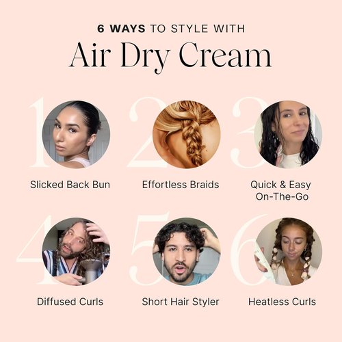 JVN Travel Essentials Hair Care Set - 3 Pack with Air Dry Cream, Recovery Serum & Scalp Oil