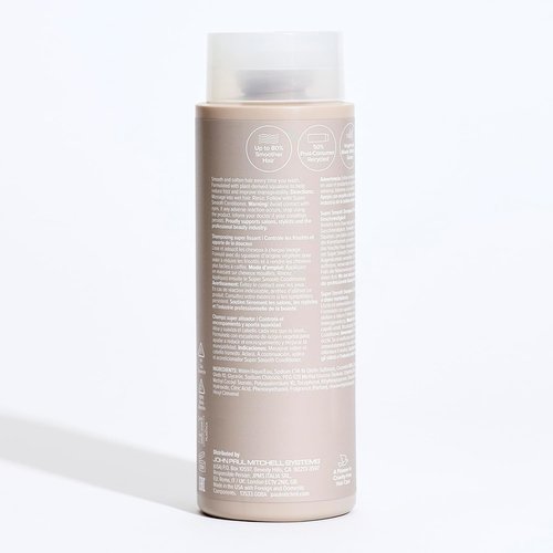 Paul Mitchell Super Smooth Shampoo - Controls Frizz & Adds Softness for Frizzy Hair