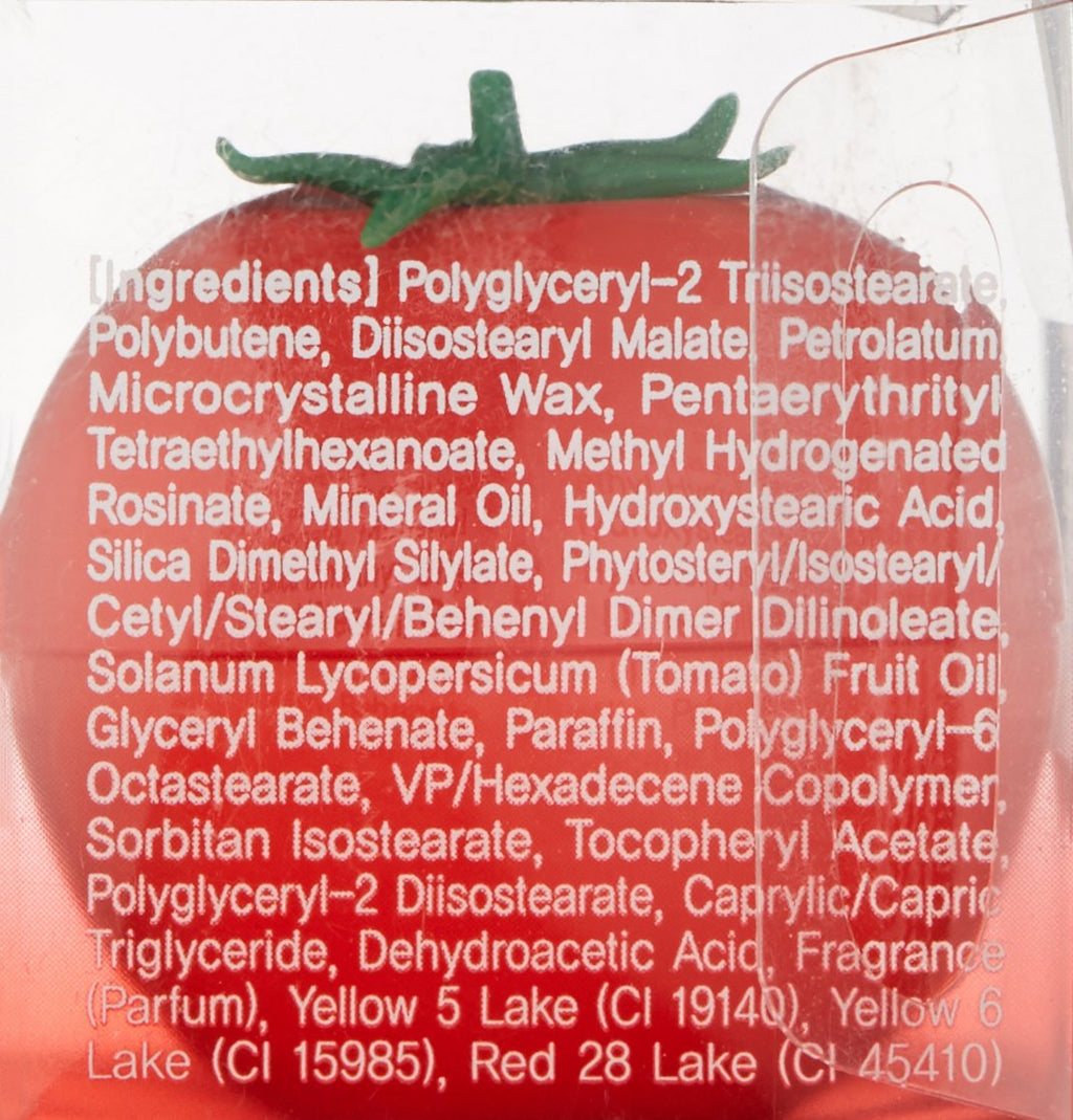 TONYMOLY Mini Cherry Tomato Lip Balm - Nourishing Hydration for Soft, Smooth Lips