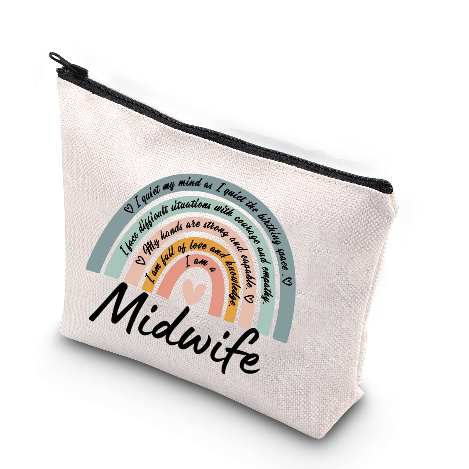 WCGXKO Trainee Midwife Zipper Pouch Cosmetic Bag - Perfect Midwife Gift