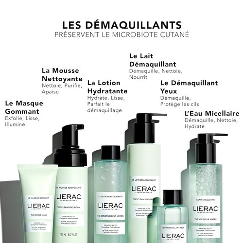 Lierac Moisturizing Face Toner - Hydrating & Gentle Makeup Remover for All Skin Types | 200ml Bottle