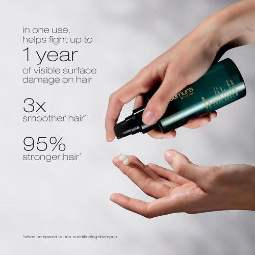 Shu Uemura Ultimate Reset Hair Serum - Extreme Repair Night Treatment for Dry, Damaged Hair | Softens, Smooths & Adds Shine